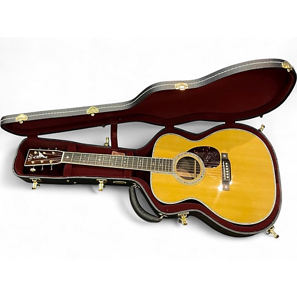 Used Martin OM42 Natural Acoustic Guitar