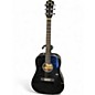 Used Fender CD60 Dreadnought BLACK Acoustic Guitar thumbnail
