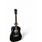 Used Fender CD60 Dreadnought BLACK Acoustic Guitar
