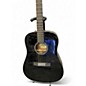 Used Fender CD60 Dreadnought BLACK Acoustic Guitar