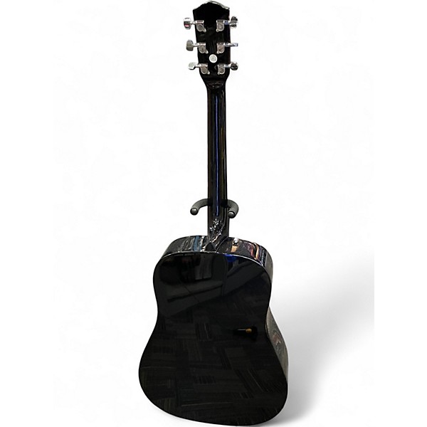 Used Fender CD60 Dreadnought BLACK Acoustic Guitar