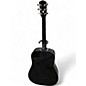 Used Fender CD60 Dreadnought BLACK Acoustic Guitar