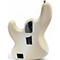 Used Fender American Ultra Jazz Bass Alpine White Electric Bass Guitar