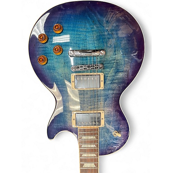 Used 2017 Gibson Les Paul Standard T Blueberry Burst Solid Body Electric Guitar