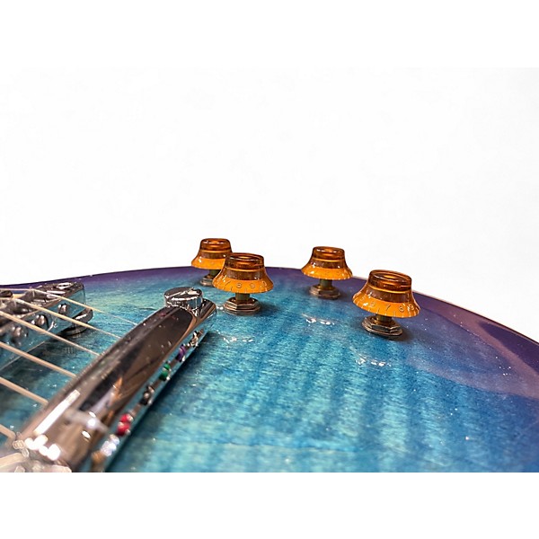 Used 2017 Gibson Les Paul Standard T Blueberry Burst Solid Body Electric Guitar