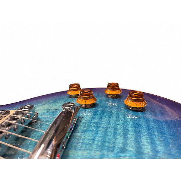 Used 2017 Gibson Les Paul Standard T Blueberry Burst Solid Body Electric Guitar