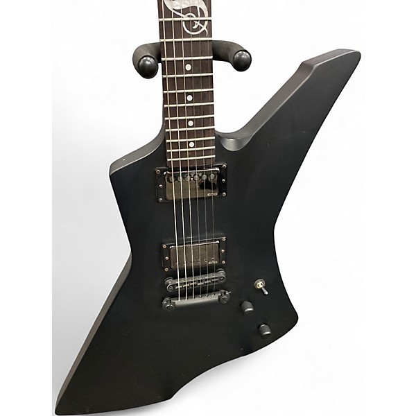 Used ESP LTD James Hetfield Snakebyte Black Solid Body Electric Guitar