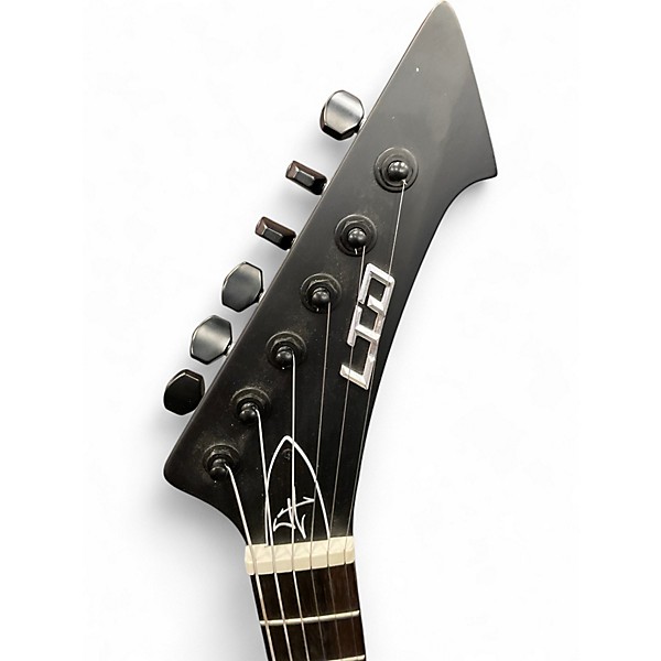 Used ESP LTD James Hetfield Snakebyte Black Solid Body Electric Guitar