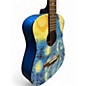 Used Luna Safari Starry Night 3/4 Size Starry Night Acoustic Guitar