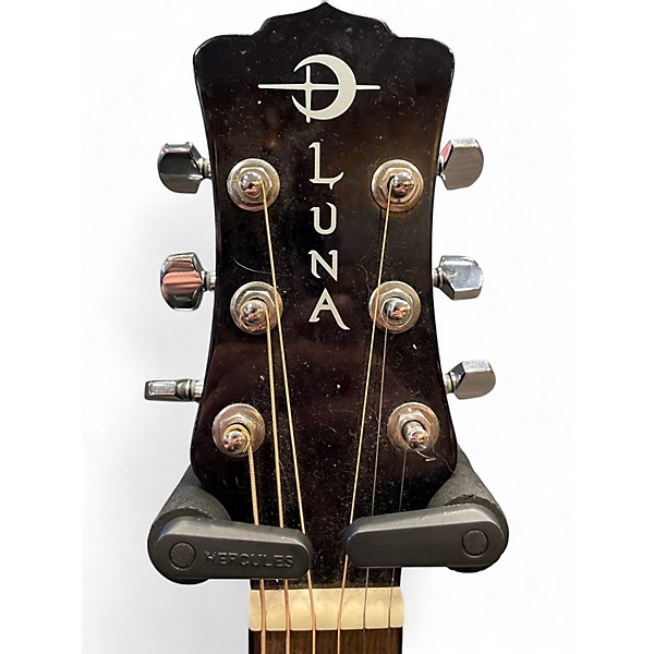 Used Luna Safari Starry Night 3/4 Size Starry Night Acoustic Guitar
