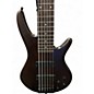 Used Ibanez GSR206 6 String WALNUT FLAT Electric Bass Guitar
