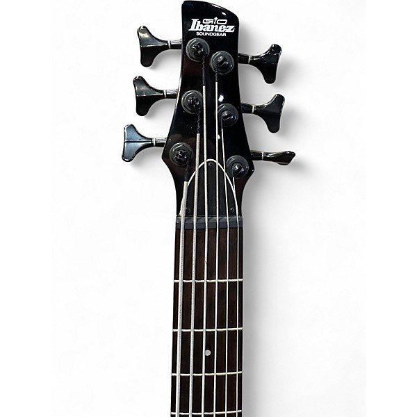 Used Ibanez GSR206 6 String WALNUT FLAT Electric Bass Guitar