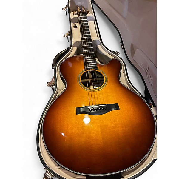 Used Santa Cruz FS MOON SPRUCE/EAST INDIAIN ROSEWOOD CUSTOM BURST Acoustic Electric Guitar