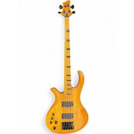 Used Schecter Guitar Research Riot 4 String Natural Electric Bass Guitar