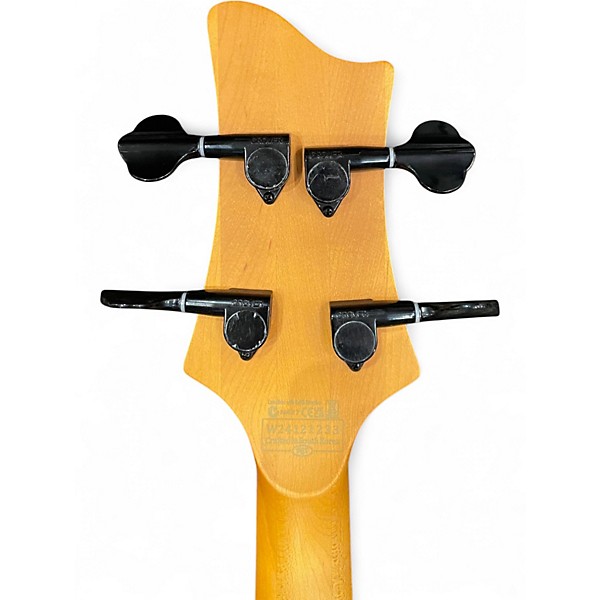 Used Schecter Guitar Research Riot 4 String Natural Electric Bass Guitar