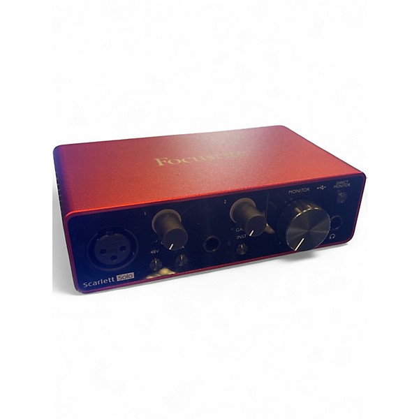 Used Focusrite Scarlett Solo Gen 3 Audio Interface