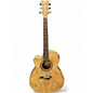 Used Dean EQAL GN Quilted Natural Acoustic Electric Guitar thumbnail