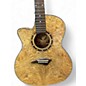 Used Dean EQAL GN Quilted Natural Acoustic Electric Guitar