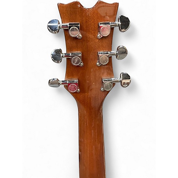 Used Dean EQAL GN Quilted Natural Acoustic Electric Guitar
