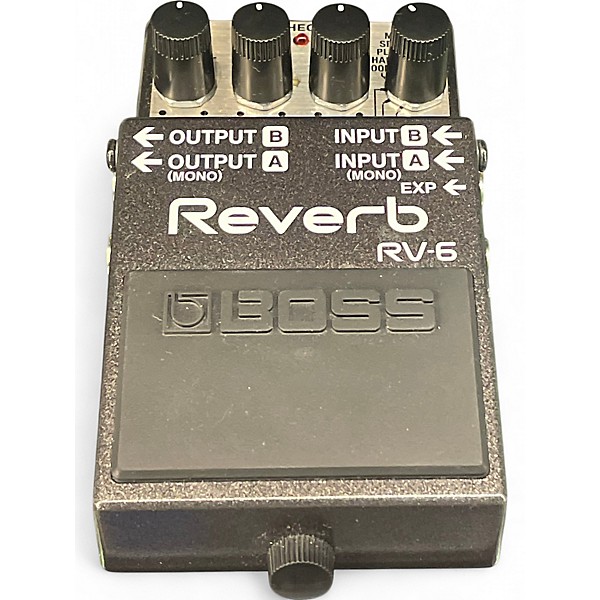 Used BOSS RV6 Digital Reverb Effect Pedal