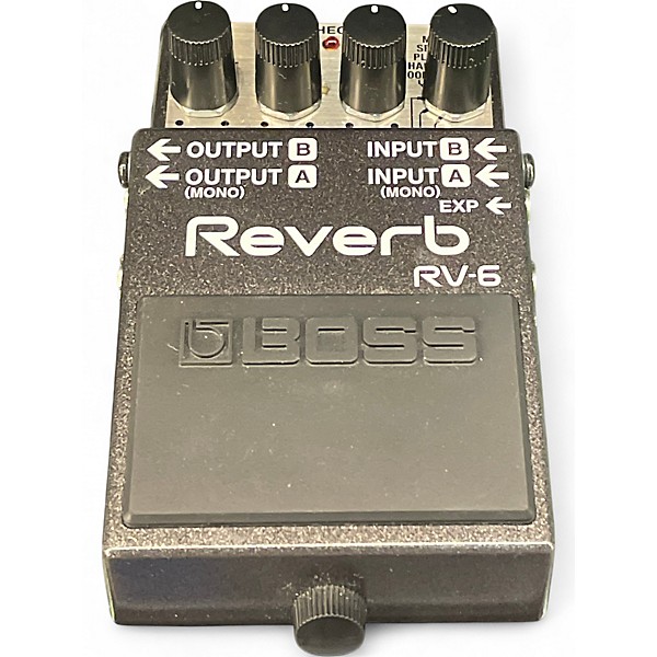 Used BOSS RV6 Digital Reverb Effect Pedal