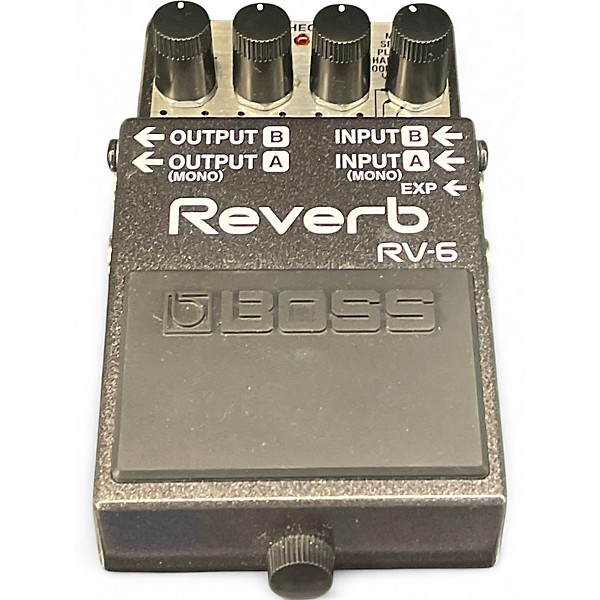Used BOSS RV6 Digital Reverb Effect Pedal