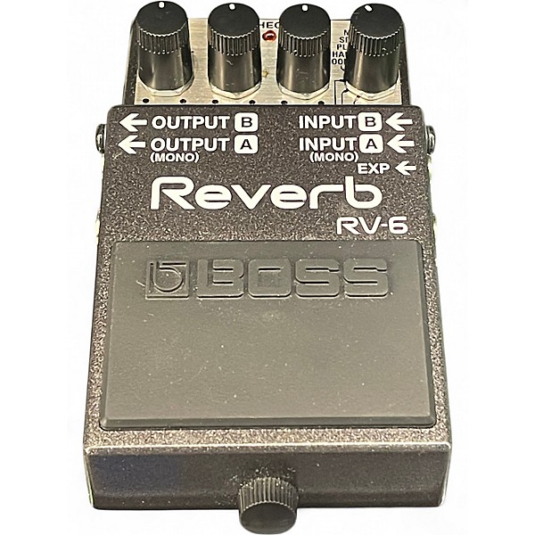 Used BOSS RV6 Digital Reverb Effect Pedal