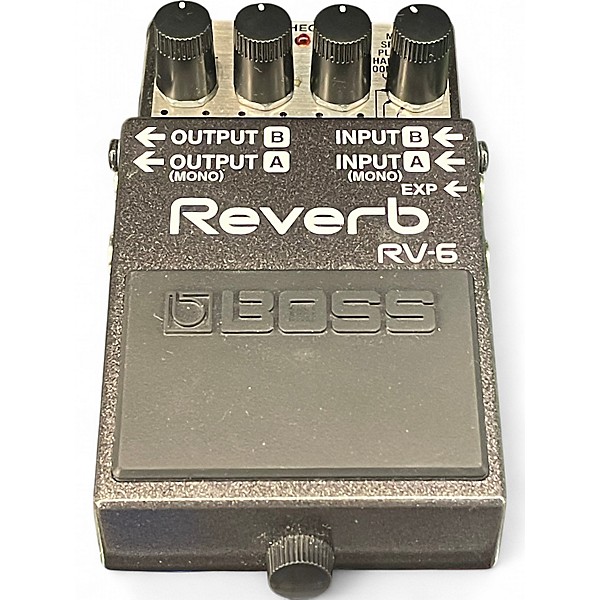 Used BOSS RV6 Digital Reverb Effect Pedal