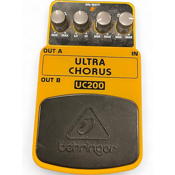 Used Behringer UC200 Stereo Chorus Effect Pedal