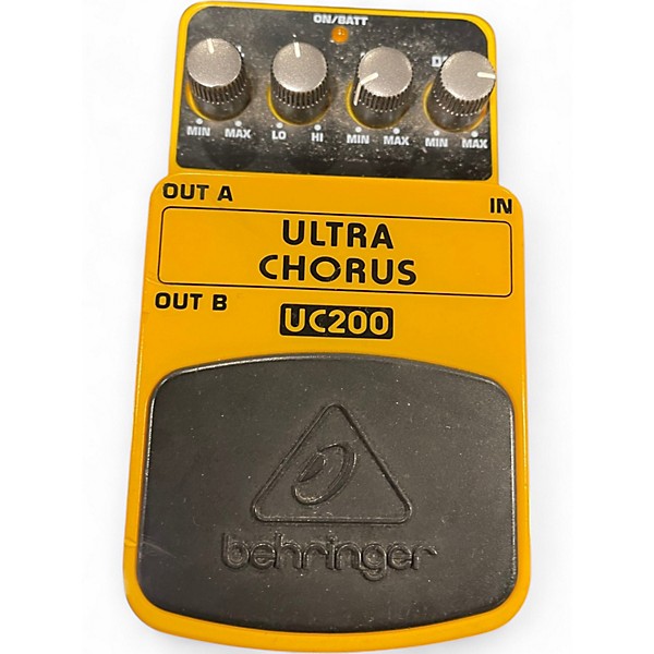 Used Behringer UC200 Stereo Chorus Effect Pedal