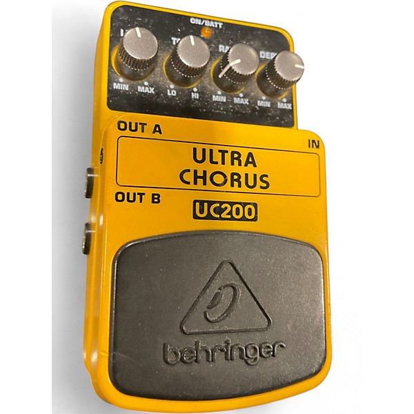 Used Behringer UC200 Stereo Chorus Effect Pedal