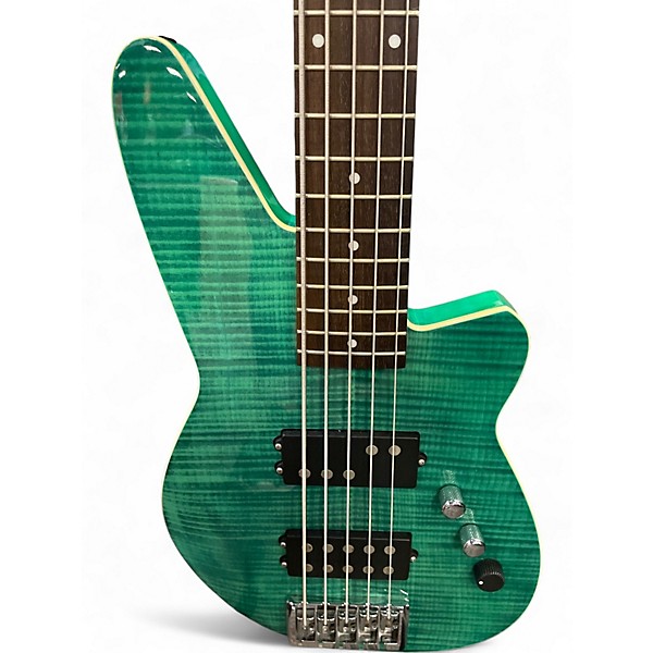 Used Reverend MERCALLI 5 TEAL Electric Bass Guitar