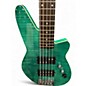 Used Reverend MERCALLI 5 TEAL Electric Bass Guitar