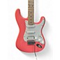 Used Squier STRATOCASTER Shell Pink Solid Body Electric Guitar