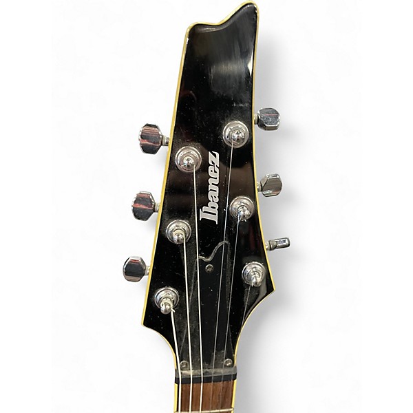 Used Ibanez IC400 Iceman Black Solid Body Electric Guitar