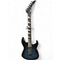 Used Jackson JS20 DINKY TRANSPARENT BLUE Solid Body Electric Guitar