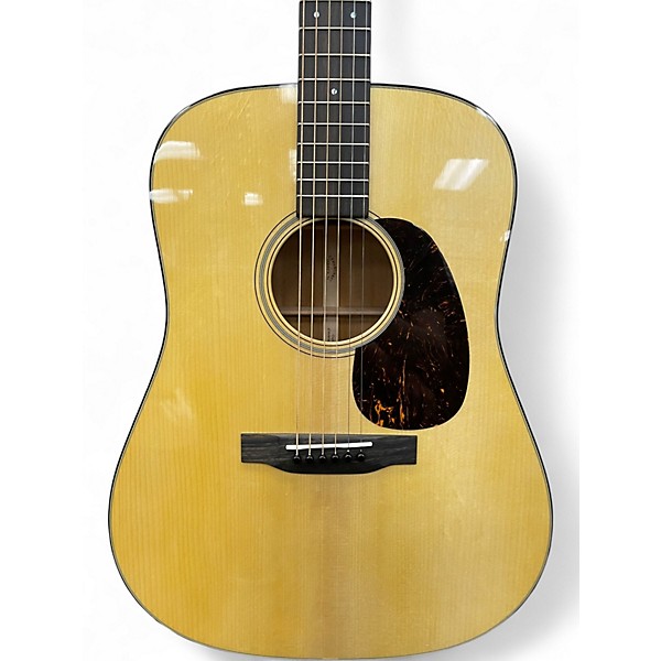 Used Martin D18 CUSTOM SHOP NATURAL Acoustic Guitar