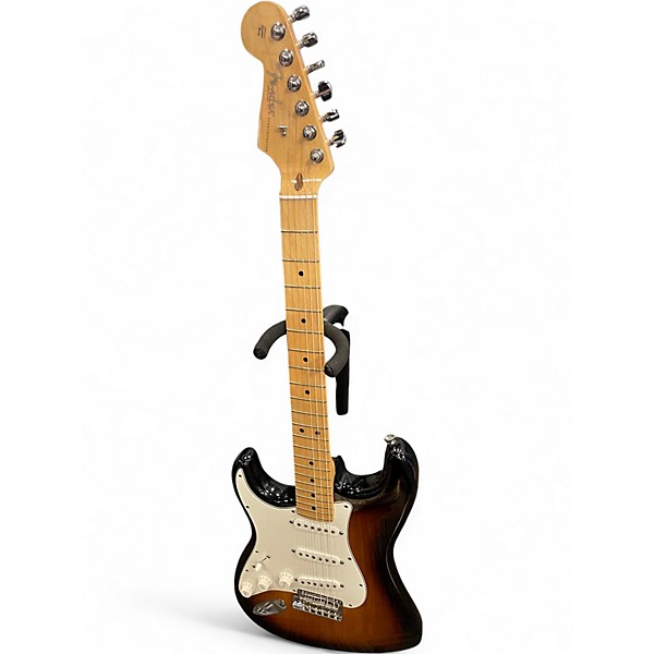 Used 2011 Fender American Standard Stratocaster 3 Tone Sunburst Solid Body Electric Guitar
