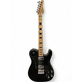 Used Schecter Guitar Research PT Fastback Black Solid Body Electric Guitar