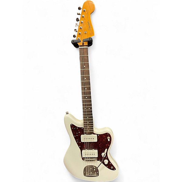 Used Squier Classic Vibe 60s Jazzmaster Olympic White Solid Body Electric Guitar