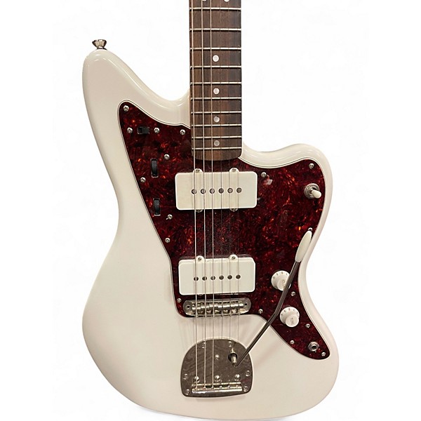 Used Squier Classic Vibe 60s Jazzmaster Olympic White Solid Body Electric Guitar