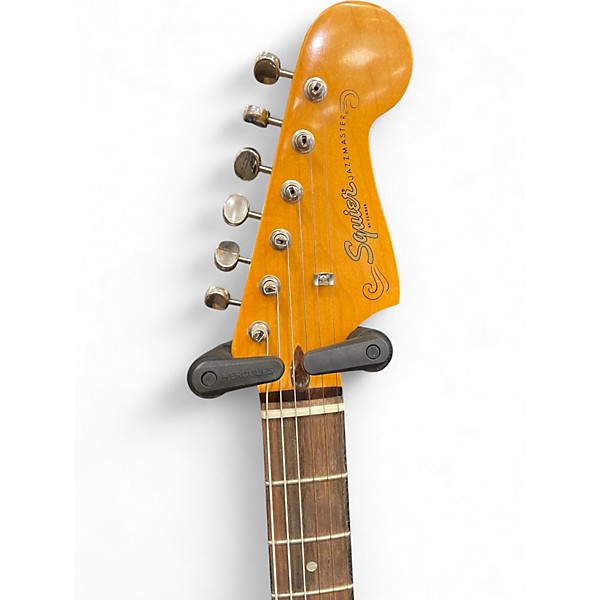 Used Squier Classic Vibe 60s Jazzmaster Olympic White Solid Body Electric Guitar