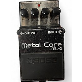 Used BOSS ML2 Metal Core Distortion Effect Pedal