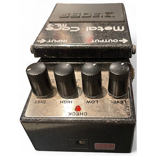 Used BOSS ML2 Metal Core Distortion Effect Pedal