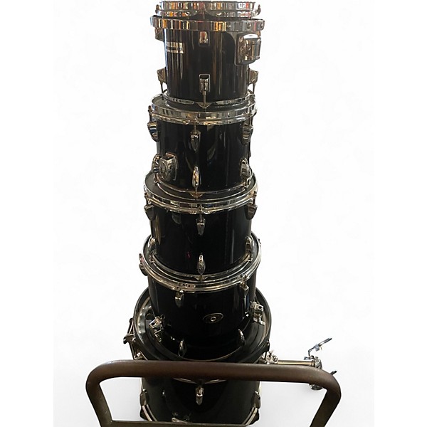 Used TAMA 5 Piece Imperialstar Black Drum Kit