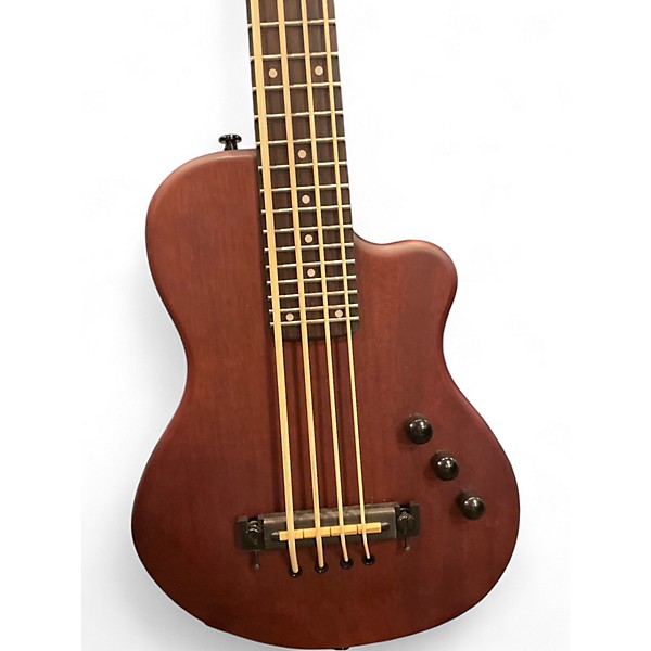Used Gold Tone ME-Bass/FL Dark Natural Electric Bass Guitar