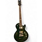 Vintage 1996 ESP ECLIPSE  SEE-THROUGH FOREST GREEN Solid Body Electric Guitar thumbnail