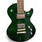Vintage 1996 ESP ECLIPSE  SEE-THROUGH FOREST GREEN Solid Body Electric Guitar