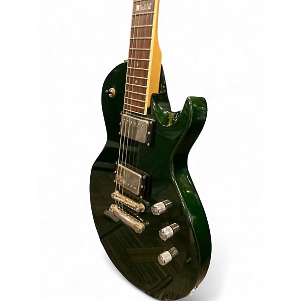 Vintage 1996 ESP ECLIPSE  SEE-THROUGH FOREST GREEN Solid Body Electric Guitar