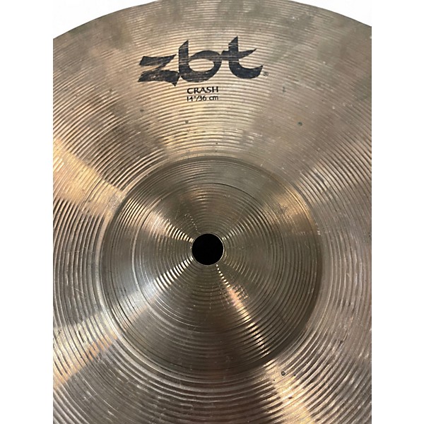 Used Zildjian 14in ZBT Crash Cymbal